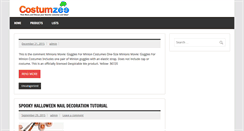 Desktop Screenshot of costumzee.com